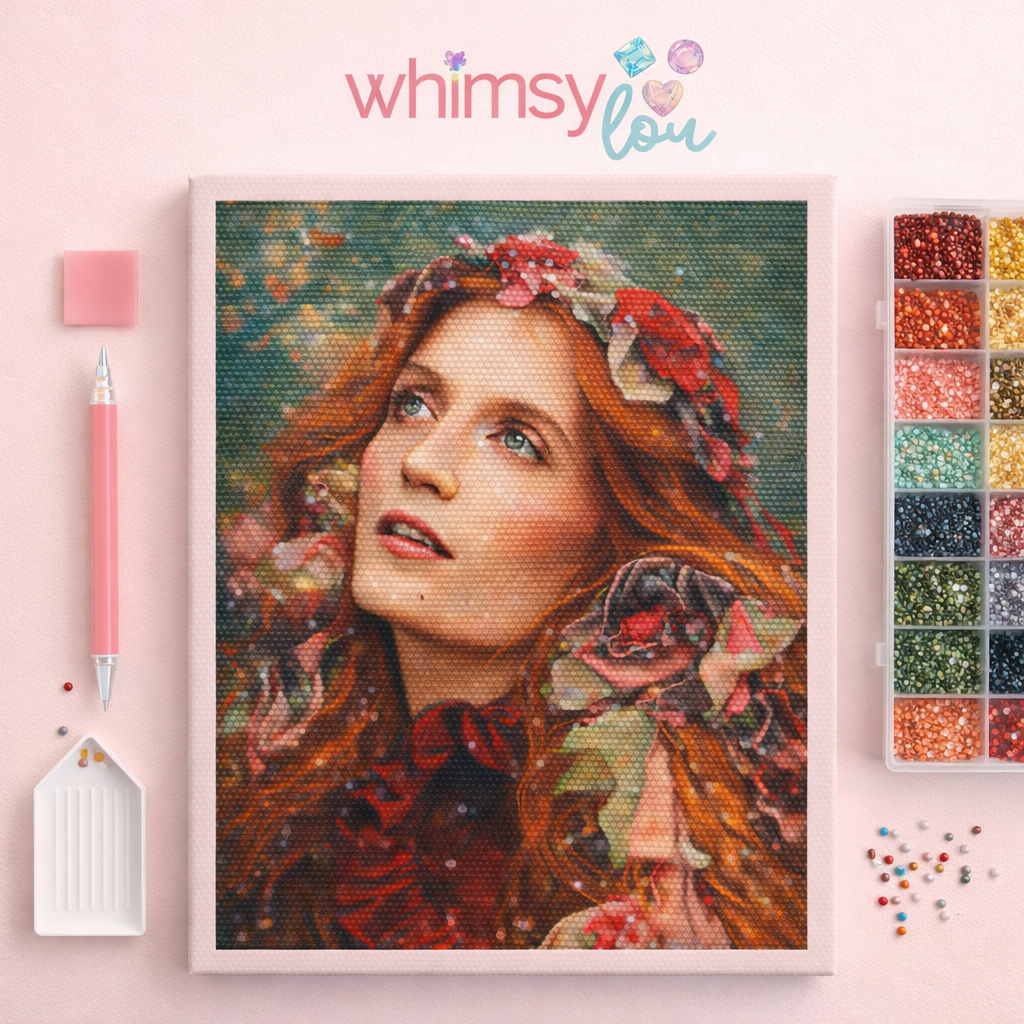 The Queen of Whimsy – Diamond Art Kit (40x60cm, Round Drill)