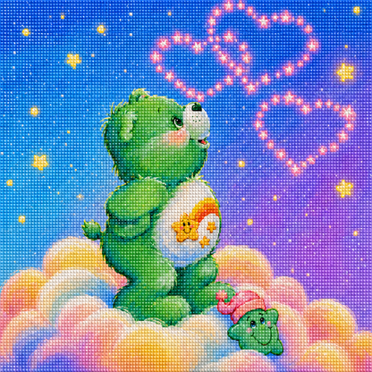 Dream Big Bear- Diamond Art Kit (50x50cm, Square Drill)