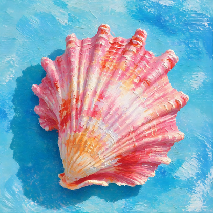 Coastal Keepsake- Diamond Art Kit (40x40cm, Square Drill)