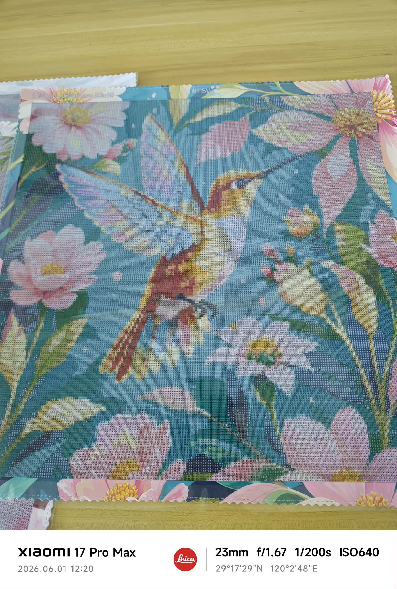 Wings of Whimsy- Diamond Art Kit (50x50cm, Square Drill)