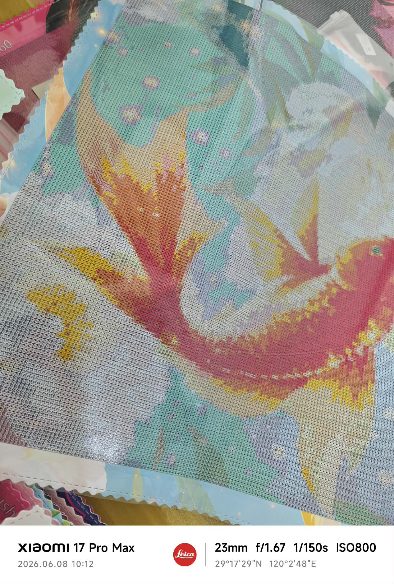 Shimmering Koi Garden- Diamond Art Kit (40x50cm, 100% Whimsy Dust Square Drill)