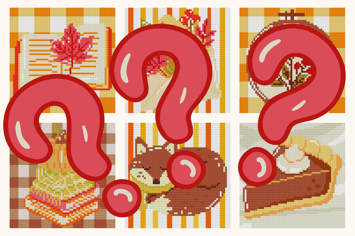 Fall Festival Mystery Little Whimsy by The Monicary (1 Mystery 15x15 Canvas)