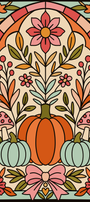 Fall Stained Glass by Textile Bakery – Diamond Art Kit (40x60cm)