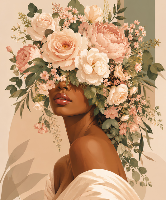 Garden Veil – Diamond Art Kit (50x60cm, Square Drill)