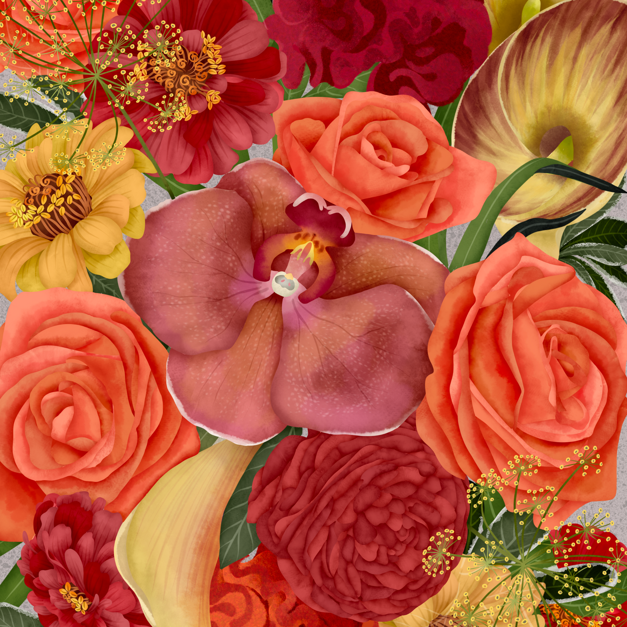 Glowing Places by Wickie Rowland- Diamond Art Kit (40x50cm, Square Drill)