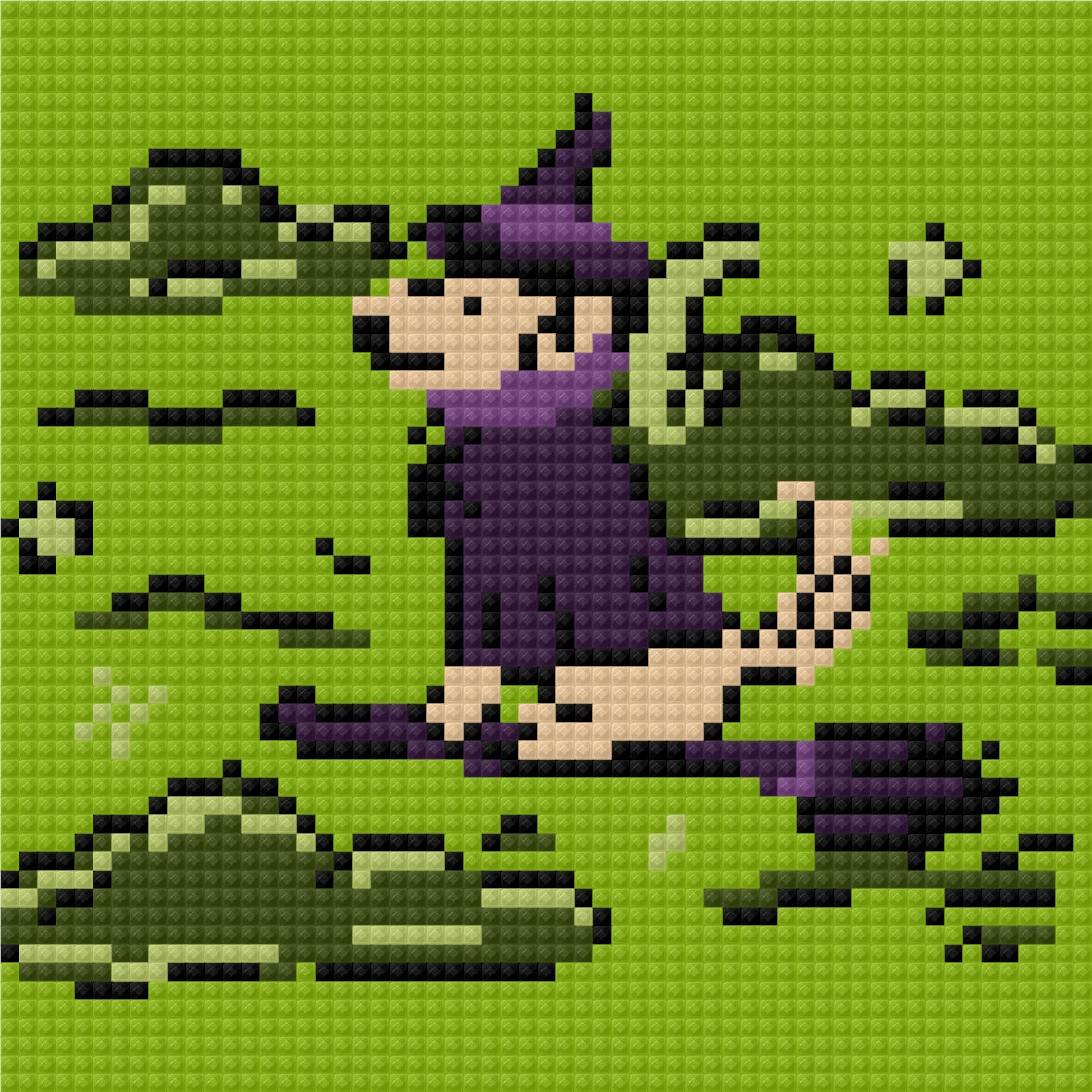 Halloween Pups by Kate Clay – little whimsies Mini Diamond Art Set