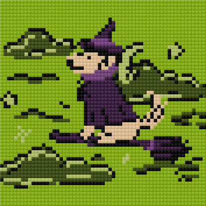 Halloween Pups by Kate Clay – little whimsies Mini Diamond Art Set