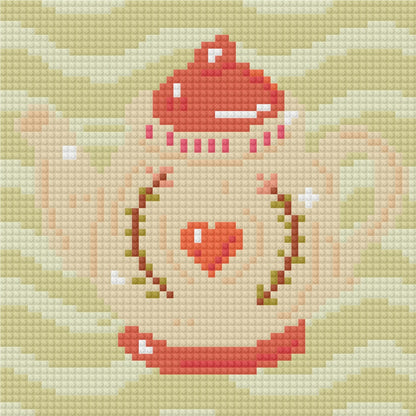 Cider & Sweets by PonPon Artwork – little whimsies Mini Diamond Art Set