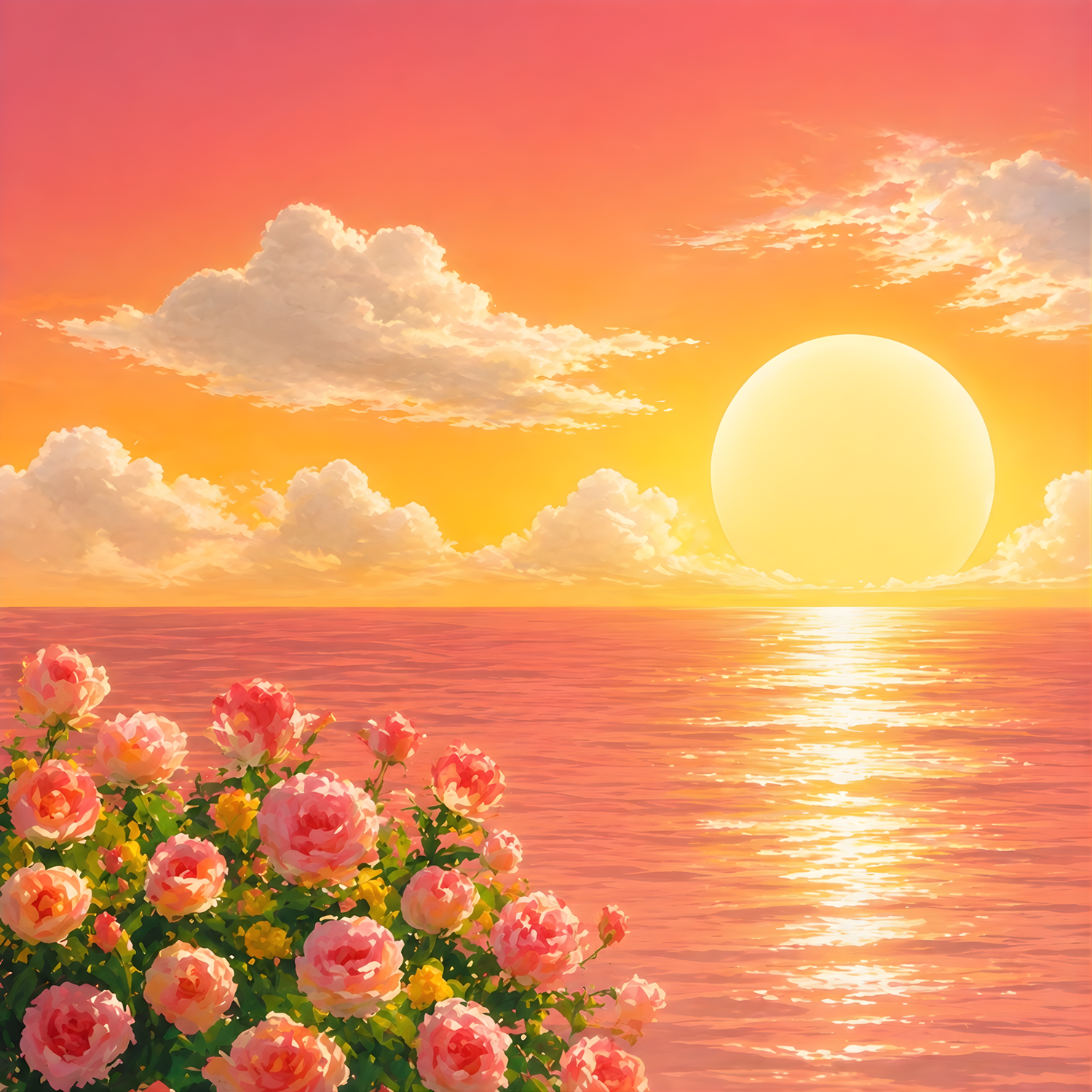 Heavenly Horizon- Diamond Art Kit (50x50cm, Round Drill)