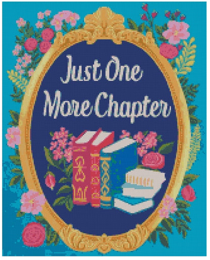 Just One More Chapter by Lisa D Art Designs – Diamond Art Kit (40x50cm, Round Drill)
