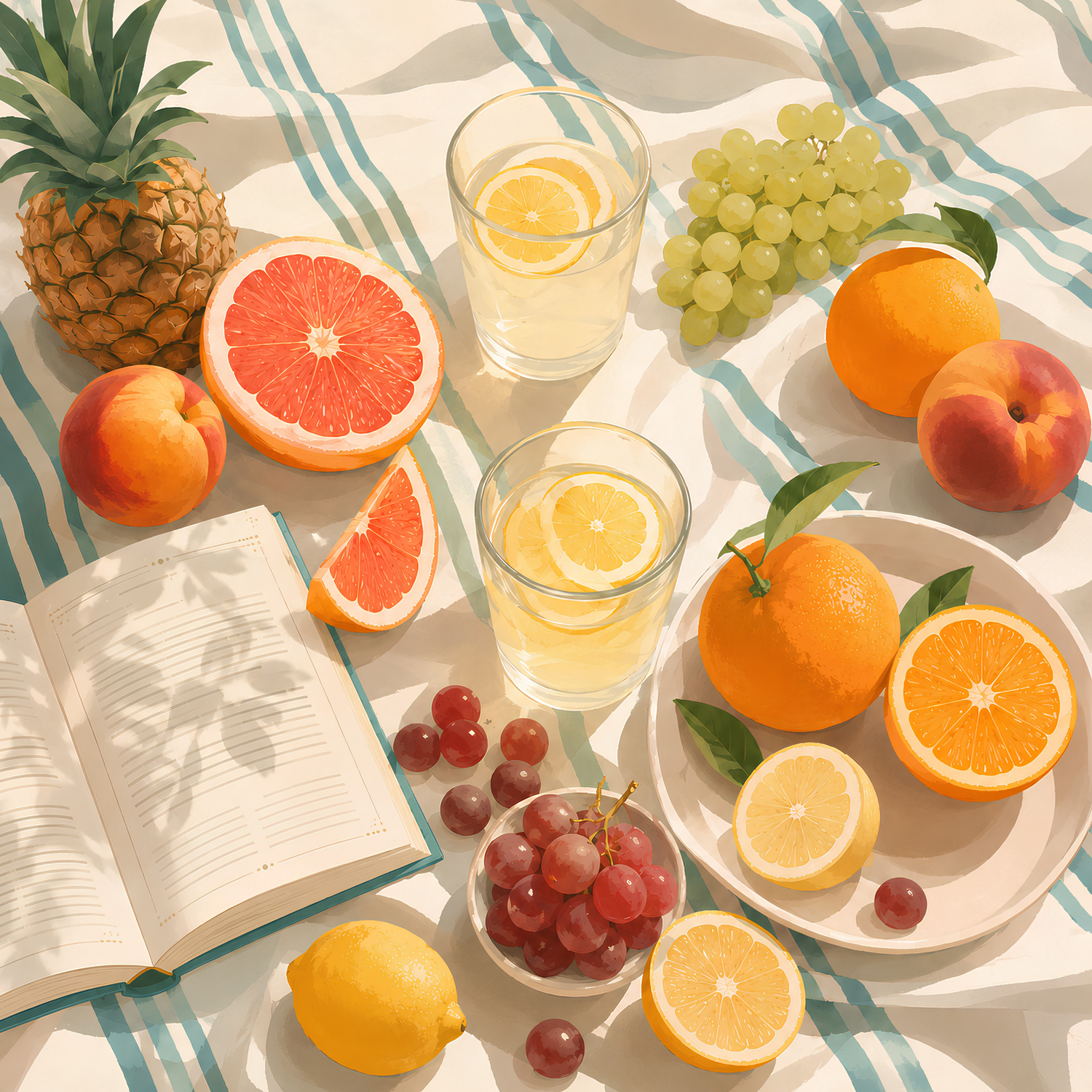 Last Days of Summer- Diamond Art Kit (50x50cm)