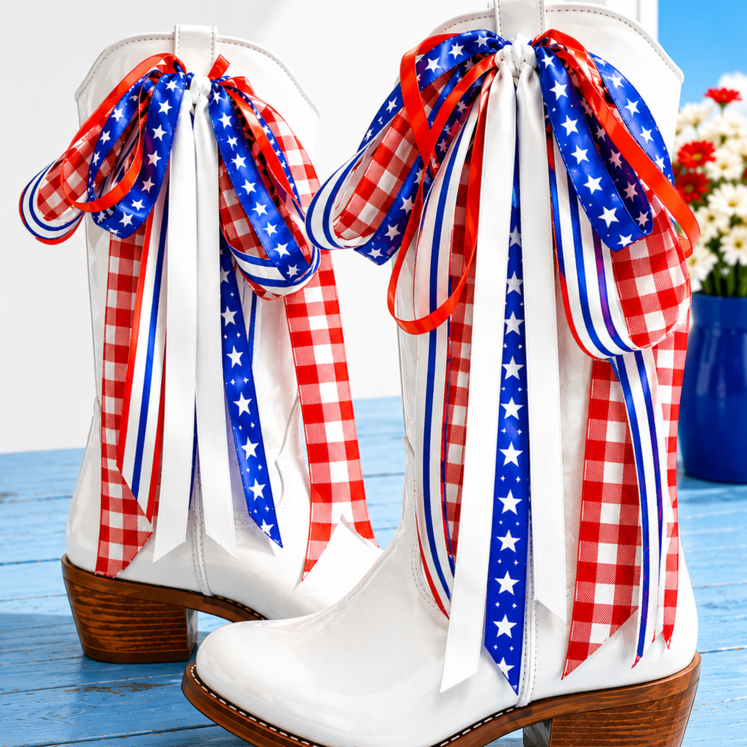 Liberty Belle Boots- Diamond Art Kit (40x50cm, Square Drill)