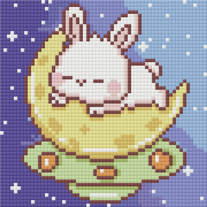 Cosmic Cutie by Blumensdiary – little whimsies Mini Diamond Art Set