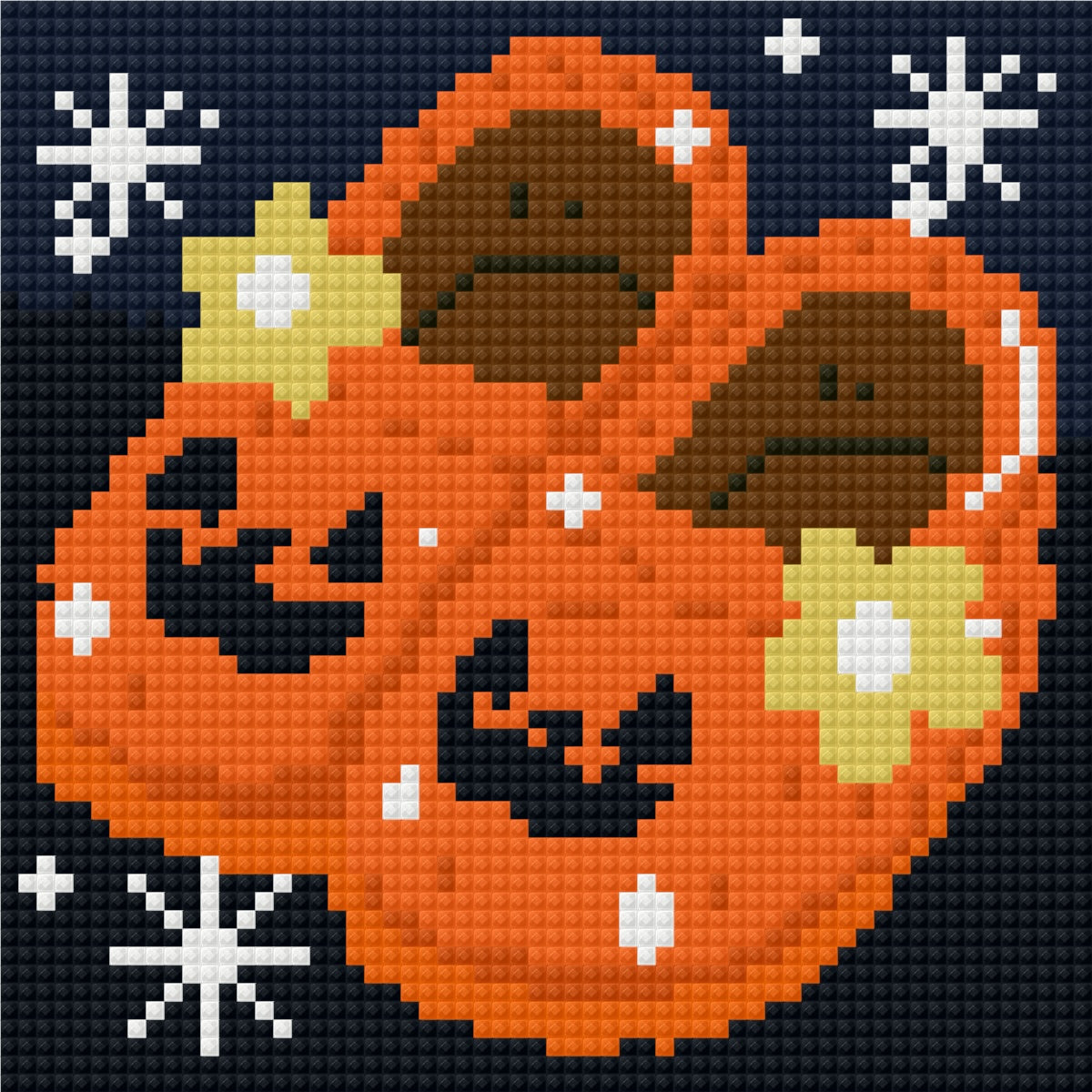 Boo Bear Sleepover by PonPon Artwork – little whimsies Mini Diamond Art Set