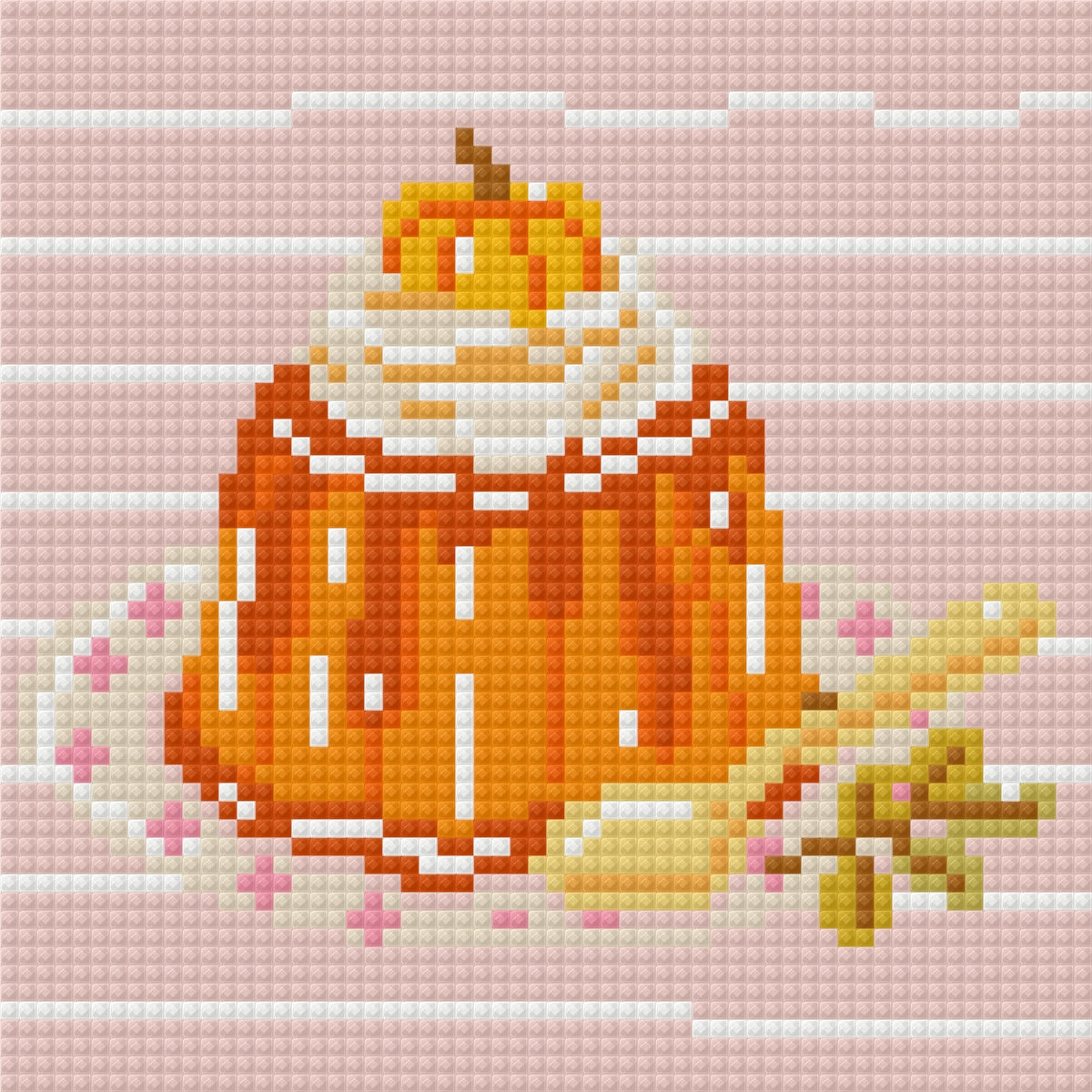 Cider & Sweets by PonPon Artwork – little whimsies Mini Diamond Art Set