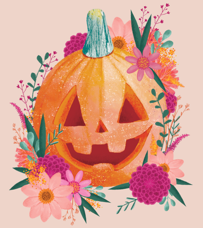 Pumpkin in Bloom by Millicent Venton- Diamond Art Kit (40x45cm, Round Drill) Hand Rendered