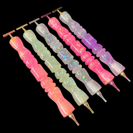 Diamond Painting Pen, Multifunctional Metal Screw Thread Tips Accessories. Multiple Tip Sizes & Types