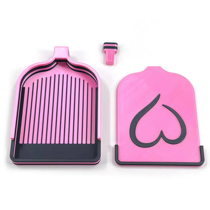 Multi-functional Diamond Painting Tray - Diamond Art Heart Tray