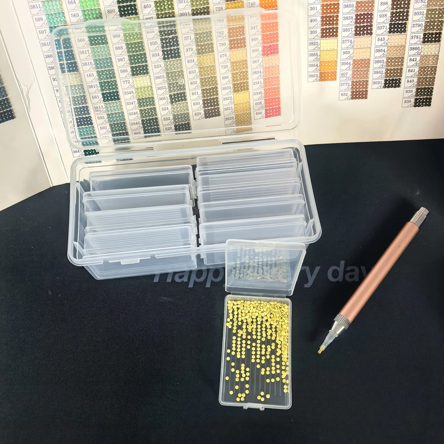 8/10 Diamond Painting  Storage Tray  Diamond Art Trays, Storage Containers, and Organizer Trays  Upgraded Design  Raised Linear