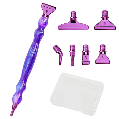 Threaded Metal Tip Resin Diamond Painting Pen