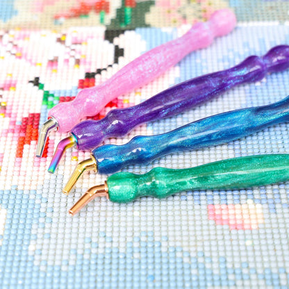 Threaded Metal Tip Resin Diamond Painting Pen