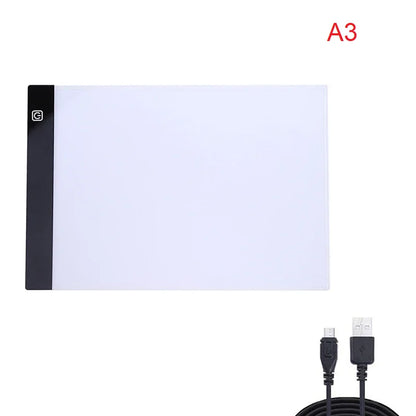 A3/A4/A5 Led Light Pad Drawing Board Pad Diamond Painting
