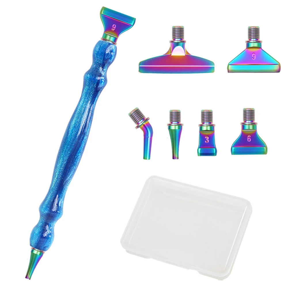 Threaded Metal Tip Resin Diamond Painting Pen