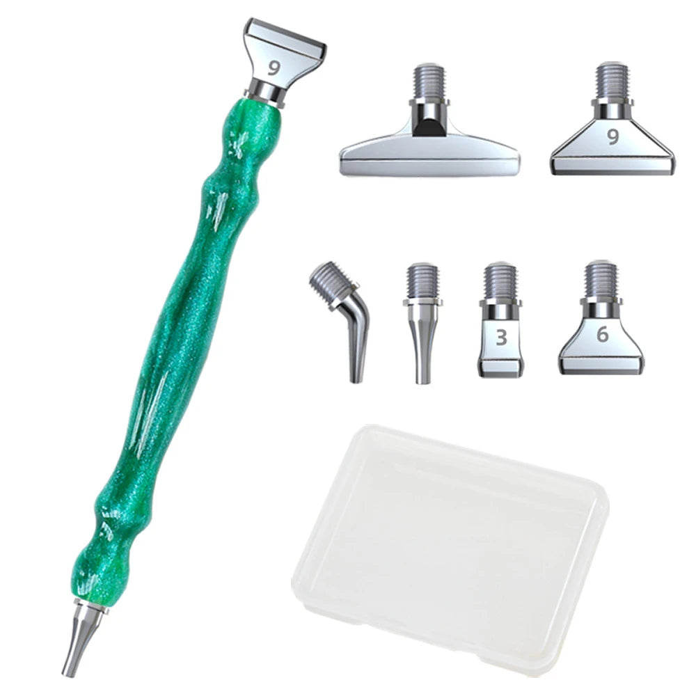Threaded Metal Tip Resin Diamond Painting Pen