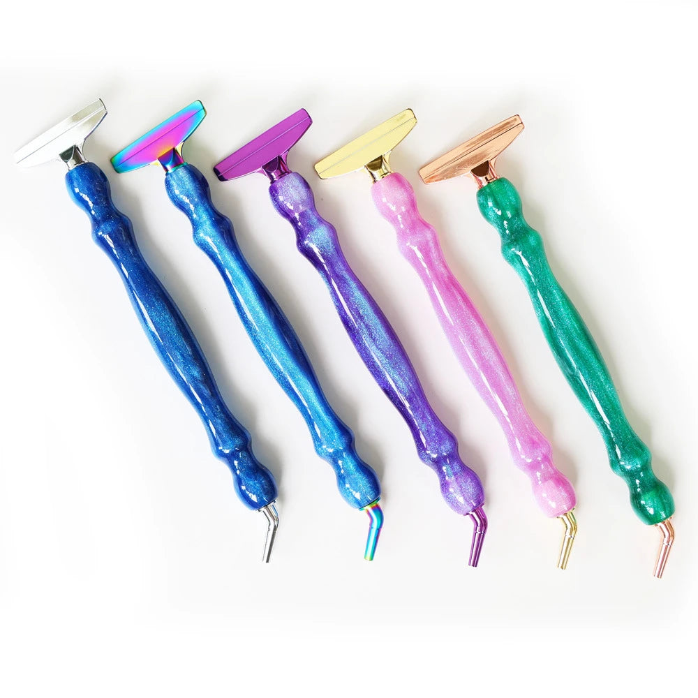 Threaded Metal Tip Resin Diamond Painting Pen