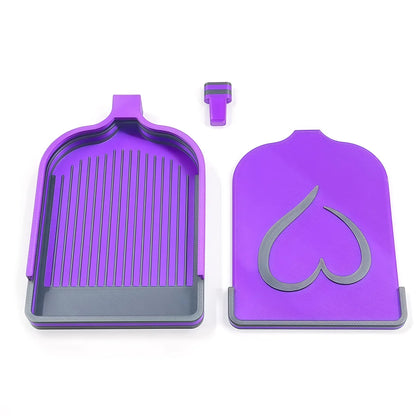 Multi-functional Diamond Painting Tray - Diamond Art Heart Tray