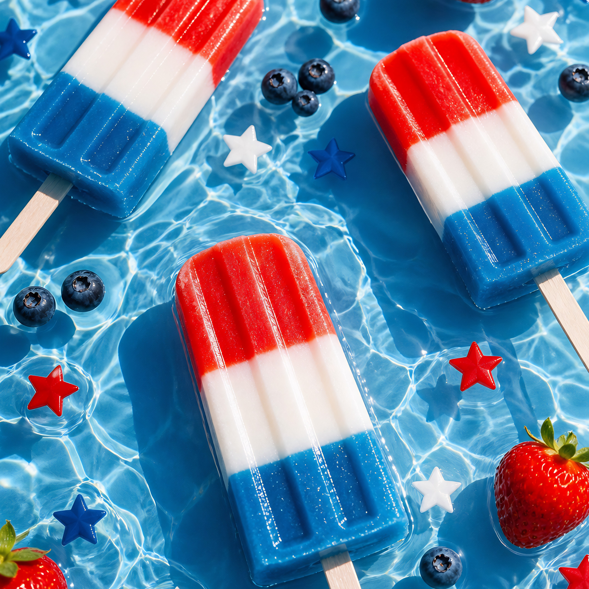 Star-Spangled Sweets- Diamond Art Kit (40x50cm, Round Drill)