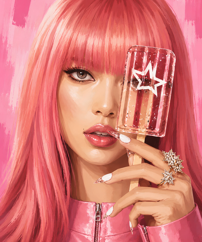 Starstruck LalaLisa– Diamond Art Kit (50x60cm, Square Drill)