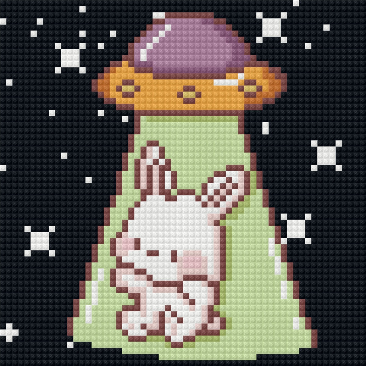 Cosmic Cutie by Blumensdiary – little whimsies Mini Diamond Art Set