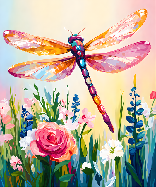 Whispering Wings- Diamond Art Kit (40x50cm, Square Drill)