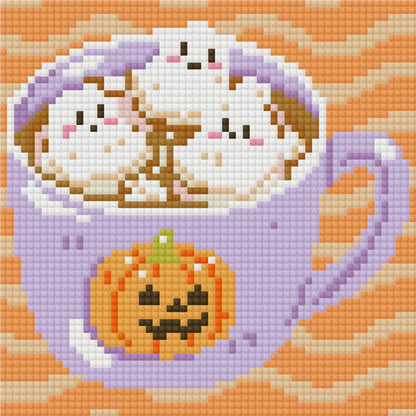 Ghostly Goodies by Chonnieartwork – little whimsies Mini Diamond Art Set