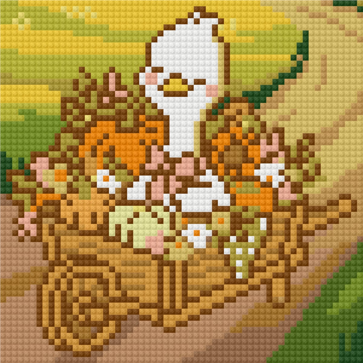 Silly Goose Autumn by Blumensdiary – little whimsies Mini Diamond Art Set