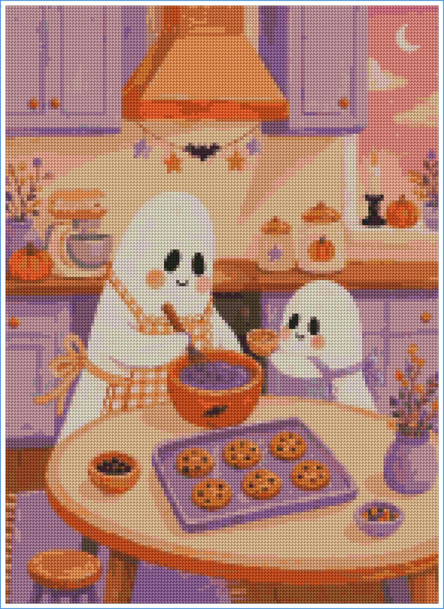 Spooky Sugar- Diamond Art Kit (40x55cm)
